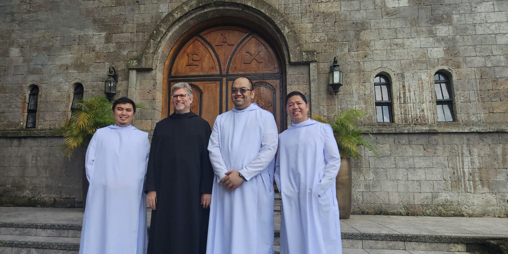 Fr. Mauritius, OSB with Fr. Placid, OSB, Dom Alphonsus, OSB and Dom Angelico, OSB Fr. Mauritius, OSB with Fr. Placid, OSB, Dom Alphonsus, OSB and Dom Angelico, OSB