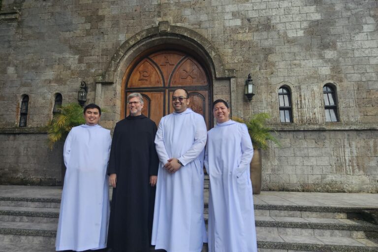 Fr. Mauritius, OSB with Fr. Placid, OSB, Dom Alphonsus, OSB and Dom Angelico, OSB Fr. Mauritius, OSB with Fr. Placid, OSB, Dom Alphonsus, OSB and Dom Angelico, OSB