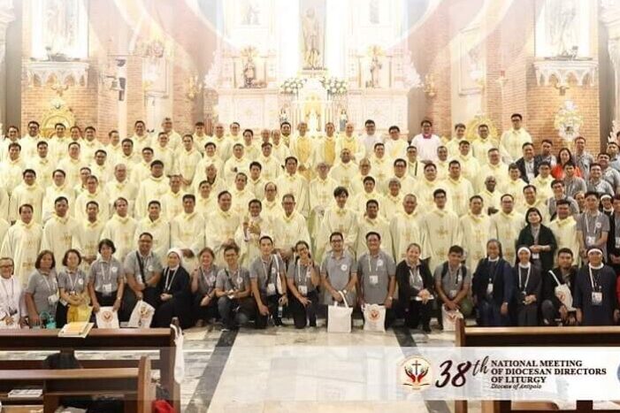 The delegates of 38th National Meeting of Diocesan Directors of Liturgy (NMDDL).